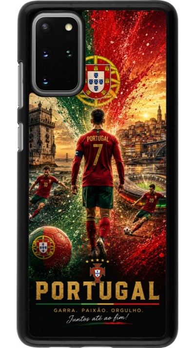 Coque Samsung Galaxy S20+ - Football Portugal splash 2026