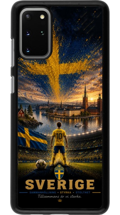Coque Samsung Galaxy S20+ - Football Suède splash 2026