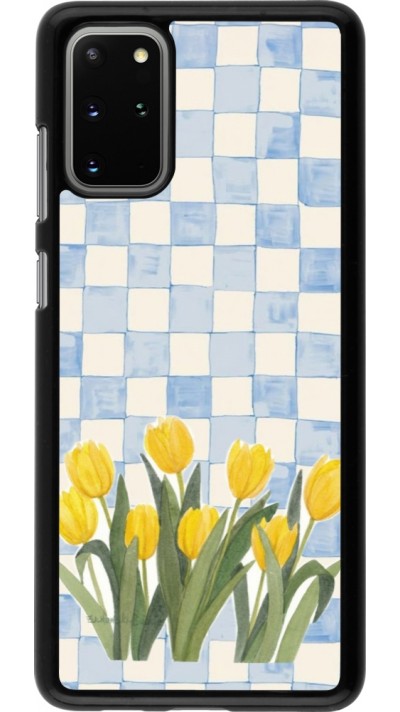 Coque Samsung Galaxy S20+ - Blue vichy tulips Spring 2026