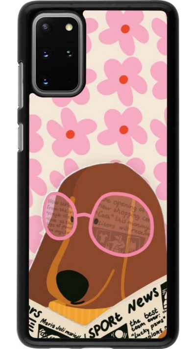 Coque Samsung Galaxy S20+ - Dog with newspaper Spring 2026