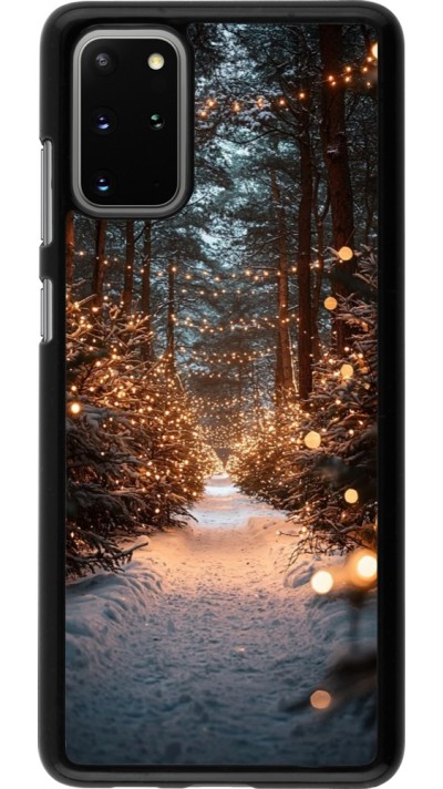 Samsung Galaxy S20+ Case Hülle - Winter 25 Winter snowy road