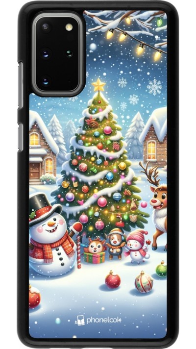 Samsung Galaxy S20+ Case Hülle - Weihnachten 2023 Schneemann und Tannenbaum Samsung Galaxy S20+ Case Hülle - Weihnachten 2023 Schneemann und Tannenbaum