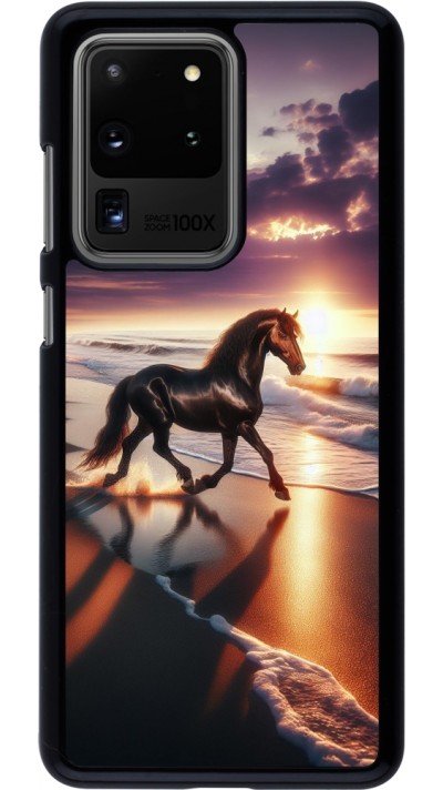 Coque Samsung Galaxy S20 Ultra - Cheval majestueux plage