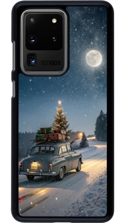 Samsung Galaxy S20 Ultra Case Hülle - Christmas 25 Car with Tree Xmas
