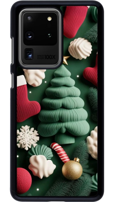 Samsung Galaxy S20 Ultra Case Hülle - Christmas 25 Christmas textiles
