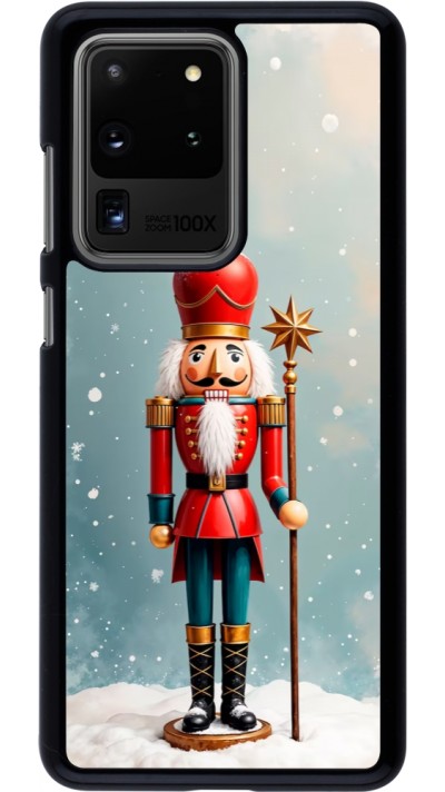 Samsung Galaxy S20 Ultra Case Hülle - Christmas 25 Nutcracker Snow