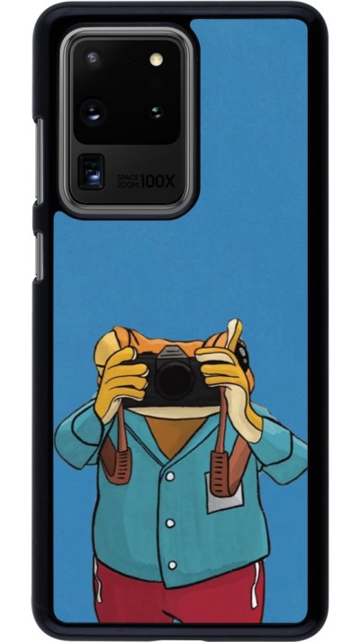 Samsung Galaxy S20 Ultra Case Hülle - Frog with camera DTMF