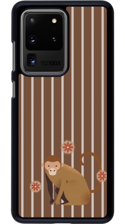 Samsung Galaxy S20 Ultra Case Hülle - Monkey with stripes Samsung Galaxy S20 Ultra Case Hülle - Monkey with stripes