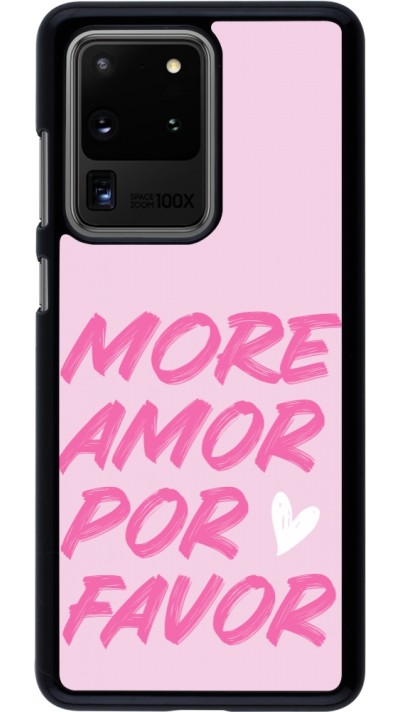 Samsung Galaxy S20 Ultra Case Hülle - More amor porfavor Samsung Galaxy S20 Ultra Case Hülle - More amor porfavor