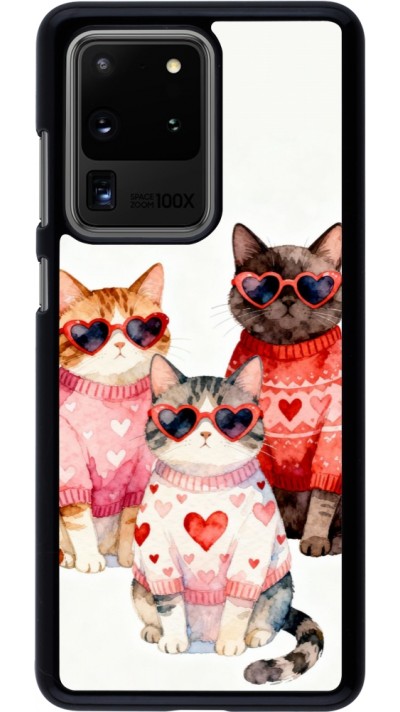 Coque Samsung Galaxy S20 Ultra - Saint Valentines Day 26 Cat Love