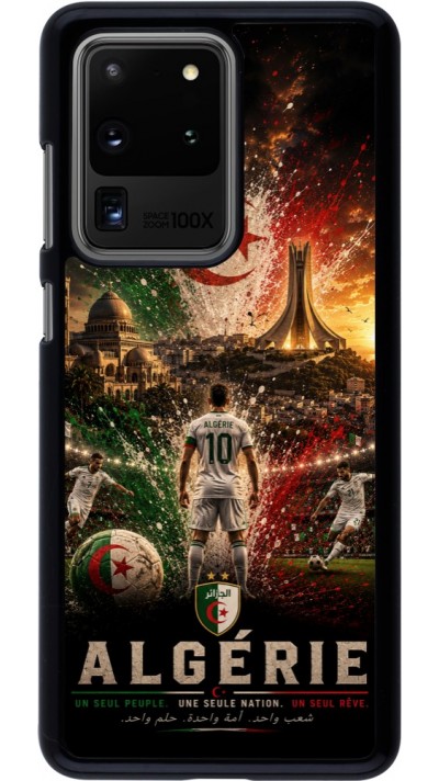Samsung Galaxy S20 Ultra Case Hülle - Fussball Algerien splash 2026