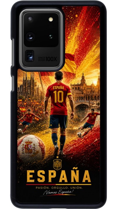 Samsung Galaxy S20 Ultra Case Hülle - Fussball Espanien splash 2026
