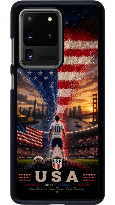 Samsung Galaxy S20 Ultra Case Hülle - Fussball Vereinigten Staaten splash 2026