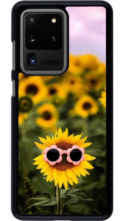 Samsung Galaxy S20 Ultra Case Hülle - Sunflower with glasses Spring 2026