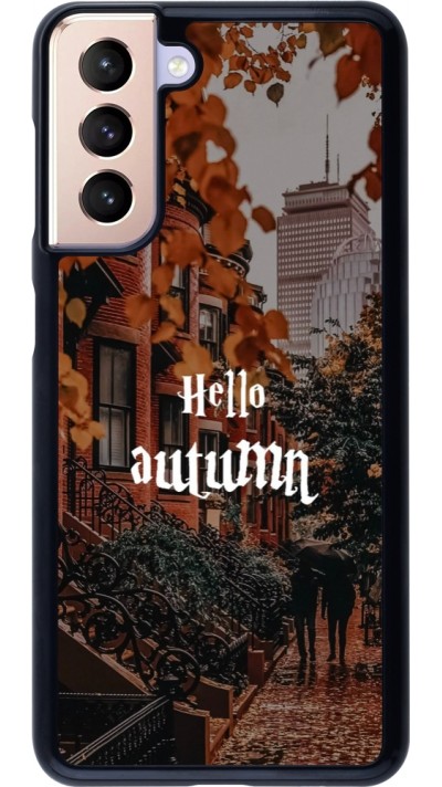 Coque Samsung Galaxy S21 5G - Autumn 25 Hello autumn
