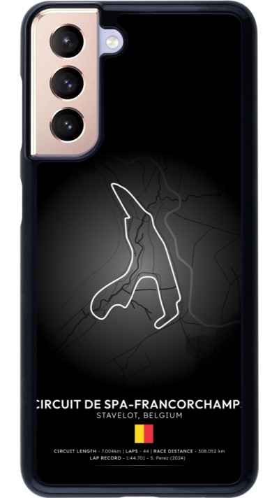 Samsung Galaxy S21 5G Case Hülle - F1 Track 2025 Belgium