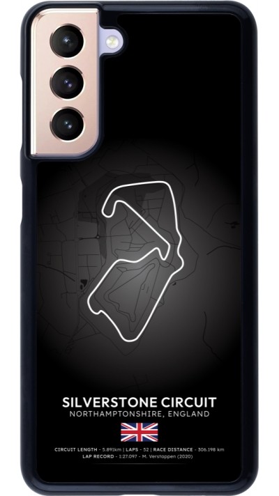 Samsung Galaxy S21 5G Case Hülle - F1 Track 2025 Great Britan