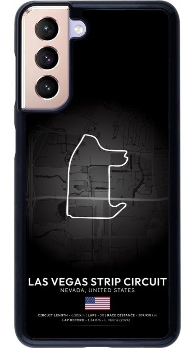 Samsung Galaxy S21 5G Case Hülle - F1 Track 2025 Las Vegas