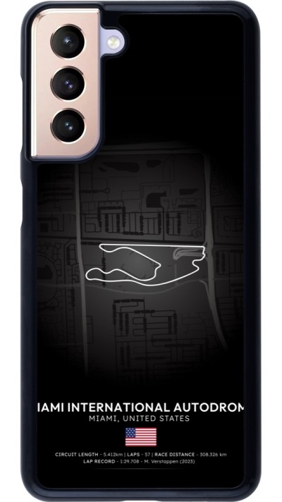 Samsung Galaxy S21 5G Case Hülle - F1 Track 2025 Miami
