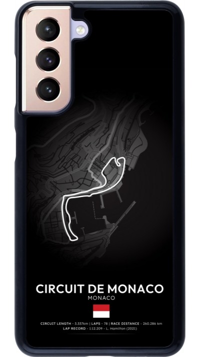 Samsung Galaxy S21 5G Case Hülle - F1 Track 2025 Monaco