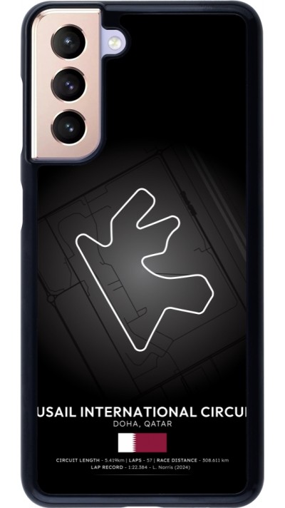 Samsung Galaxy S21 5G Case Hülle - F1 Track 2025 Qatar