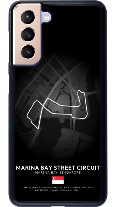 Samsung Galaxy S21 5G Case Hülle - F1 Track 2025 Singapore