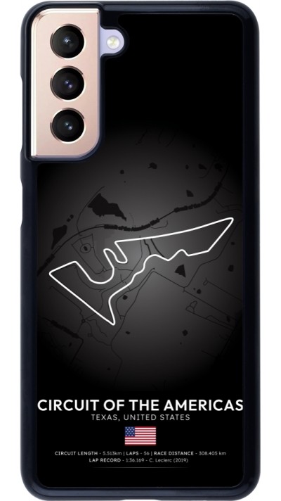 Samsung Galaxy S21 5G Case Hülle - F1 Track 2025 United States