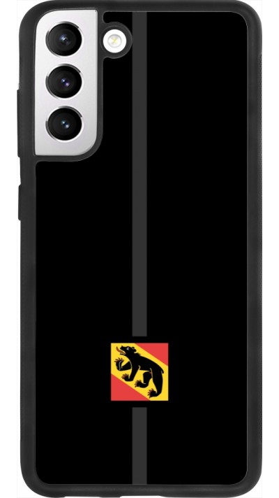 Coque Samsung Galaxy S21 FE 5G - Silicone rigide noir Canton BE noir