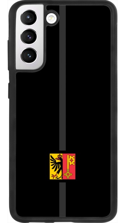 Coque Samsung Galaxy S21 FE 5G - Silicone rigide noir Canton GE noir