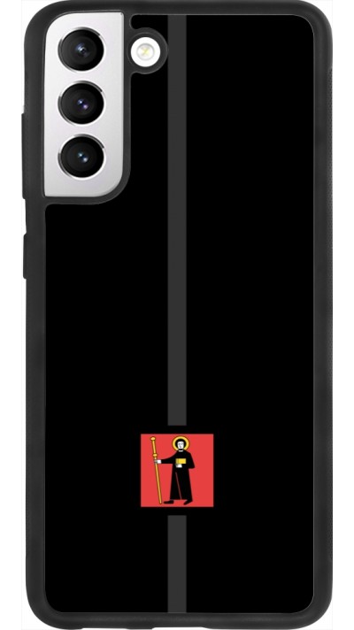 Coque Samsung Galaxy S21 FE 5G - Silicone rigide noir Canton GL noir