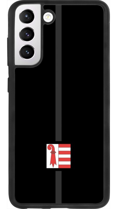 Coque Samsung Galaxy S21 FE 5G - Silicone rigide noir Canton JU noir