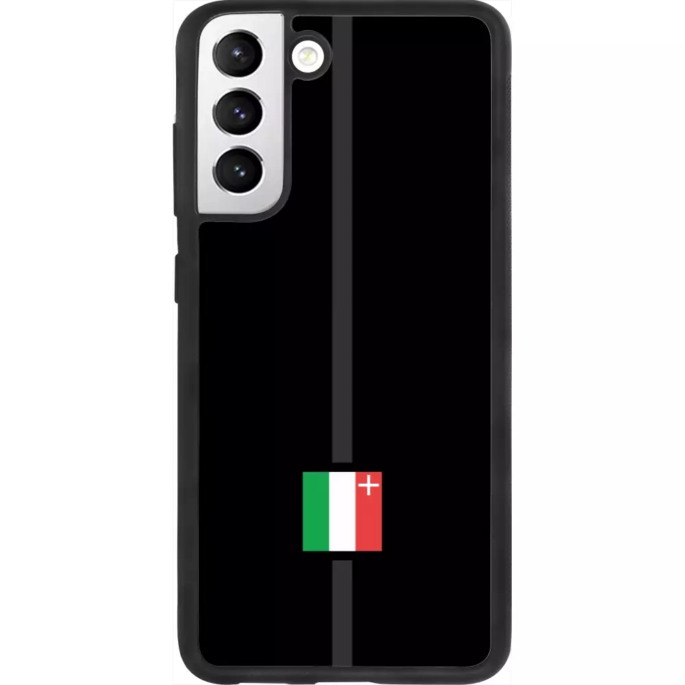 Coque Samsung Galaxy S21 FE 5G - Silicone rigide noir Canton NE noir