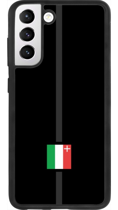 Coque Samsung Galaxy S21 FE 5G - Silicone rigide noir Canton NE noir