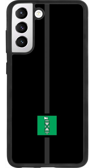 Coque Samsung Galaxy S21 FE 5G - Silicone rigide noir Canton SG noir