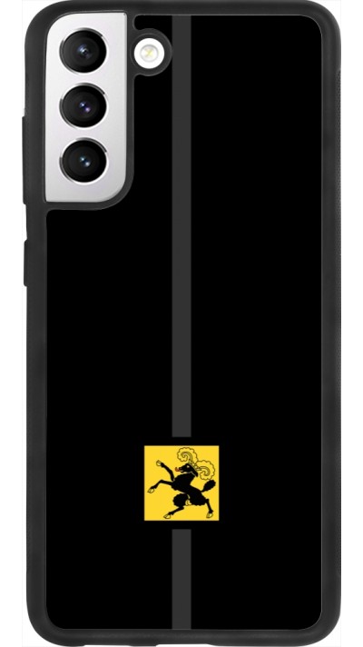 Coque Samsung Galaxy S21 FE 5G - Silicone rigide noir Canton SH noir