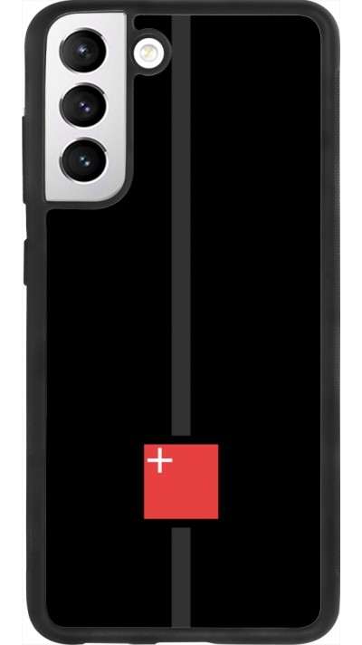 Coque Samsung Galaxy S21 FE 5G - Silicone rigide noir Canton SZ noir