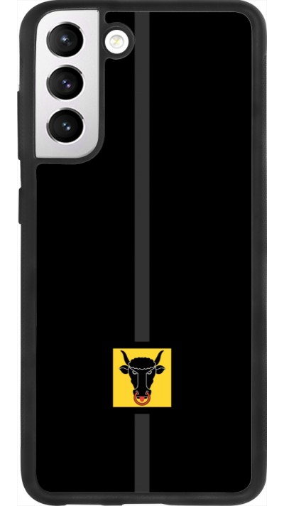 Coque Samsung Galaxy S21 FE 5G - Silicone rigide noir Canton UR noir