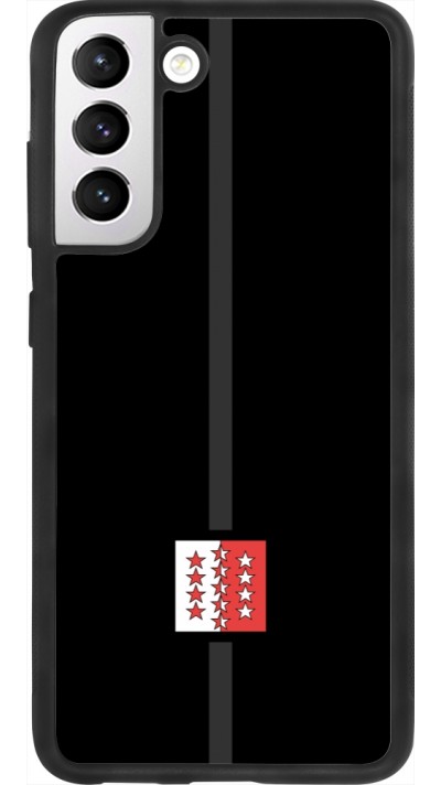 Coque Samsung Galaxy S21 FE 5G - Silicone rigide noir Canton VS noir