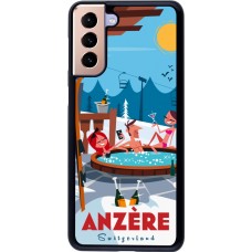 Samsung Galaxy S21+ 5G Case Hülle - Anzère Mountain Jacuzzi