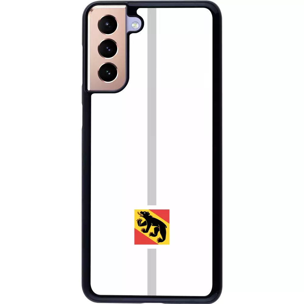 Coque Samsung Galaxy S21+ 5G - Canton BE blanc