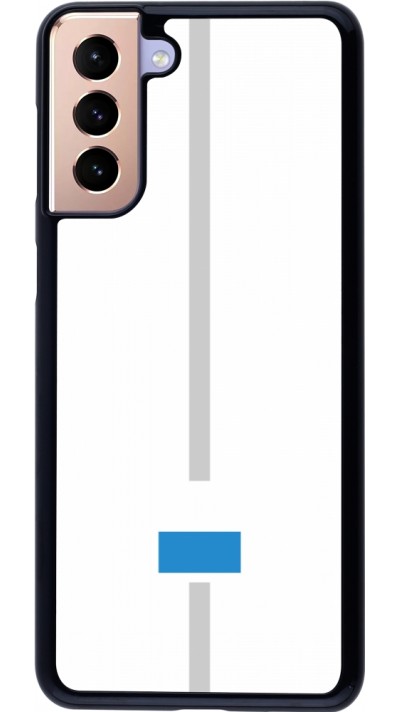 Coque Samsung Galaxy S21+ 5G - Canton LU blanc