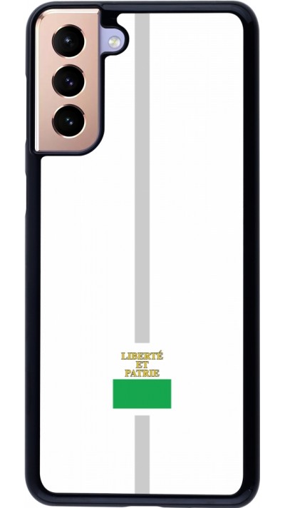 Coque Samsung Galaxy S21+ 5G - Canton VD blanc