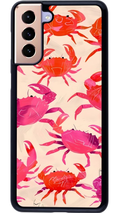 Samsung Galaxy S21+ 5G Case Hülle - Crabs Paint