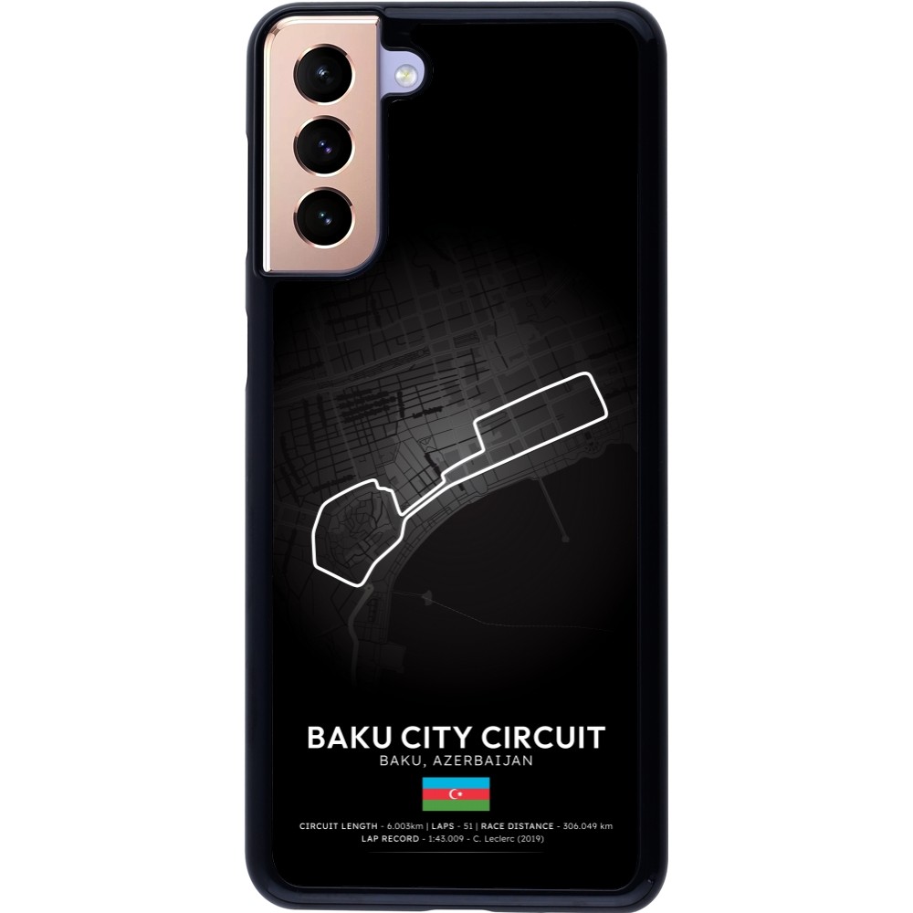 Samsung Galaxy S21+ 5G Case Hülle - F1 Track 2025 Azerbaijan