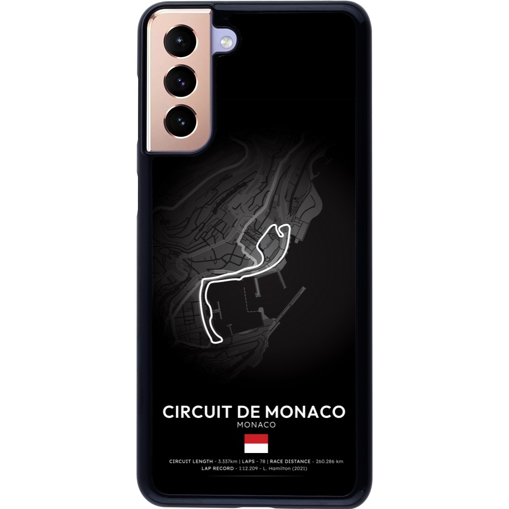 Samsung Galaxy S21+ 5G Case Hülle - F1 Track 2025 Monaco