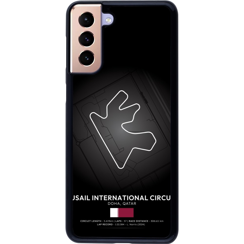 Samsung Galaxy S21+ 5G Case Hülle - F1 Track 2025 Qatar