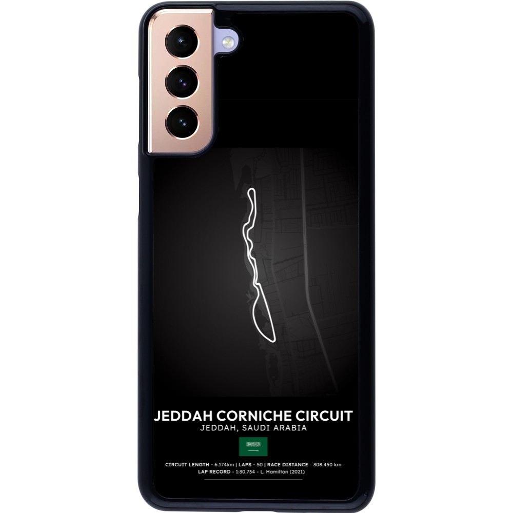 Samsung Galaxy S21+ 5G Case Hülle - F1 Track 2025 Saudi Arabia