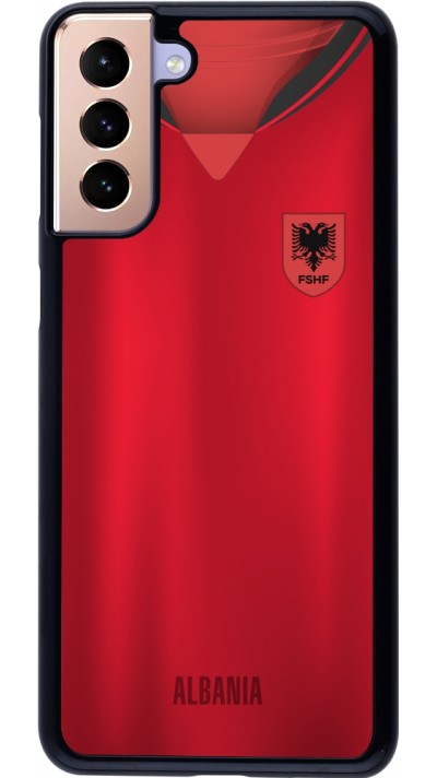 Samsung Galaxy S21+ 5G Case Hülle - Albanien personalisierbares Fussballtrikot