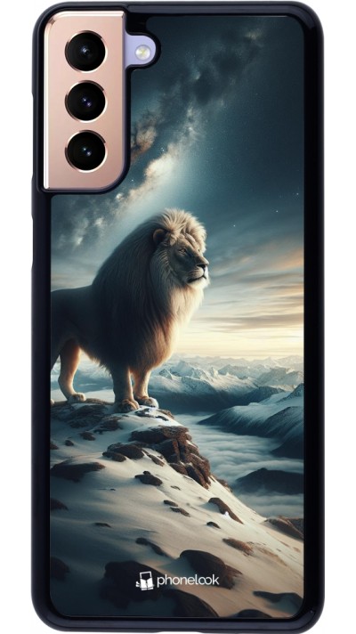 Samsung Galaxy S21+ 5G Case Hülle - Der weisse Loewe