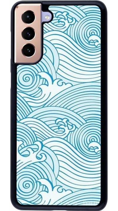 Hülle Samsung Galaxy S21+ 5G - Ocean Waves